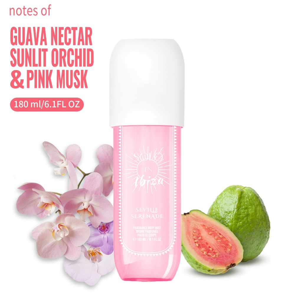 [SOLO EN IBIZA Mist] 4pcs Set SOLO EN IBIZA6.1fl.oz Long-Lasting Hair & Body Fragrance Misfor Women Perfect for Dating, Parties and GiftGiving