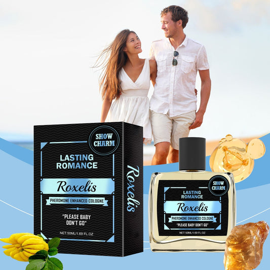 Roxelis Men's Cologne Natural Fresh Without Pungent Charm Plus Mild Aroma Men's Fragrance Water