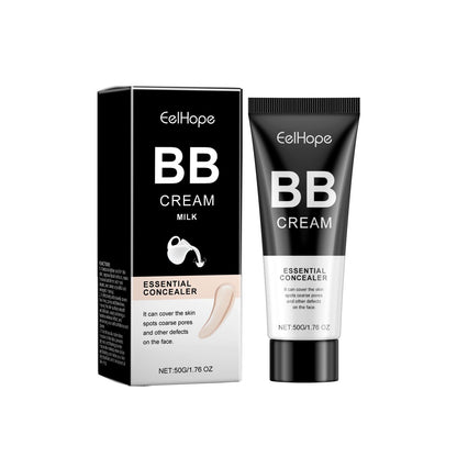 Eelhope(ivory white colour) Concealer Bb Cream Series Oil Control Lightweight Concealer Brightening Skin Daily Lazy Skin Bb Cream