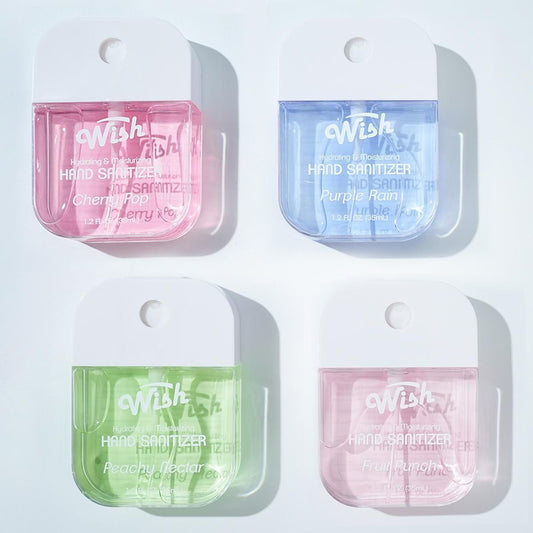 Wish 4pcs Hand Sanitizer Spray, Mini Travel Essential ltemsSpray Hand Sanitizer, Portable Aloe Vera HandPerfume Spray, HandsCleaning, And Delicately Scented. for Moisturizing Hand Fragrance Spray