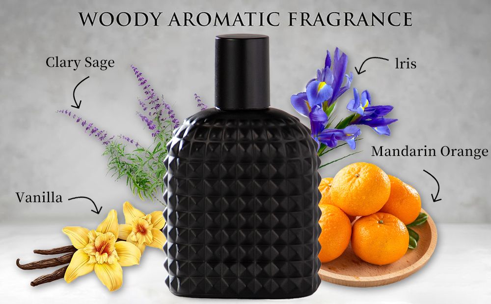 3.4fl Oz Men's Eau De Toilette Spray, Long-Lasting Perfume, Notes Of Lris, Clary Sage And Mandarin Orange Flavor, Perfect For Dating, Daily Life, Parties, Gift Giving