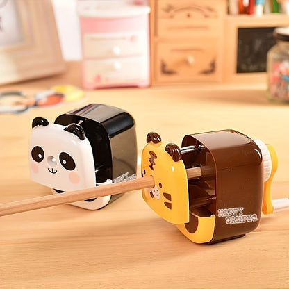 Cute Animal Sharpener: Sharpen Pencils With This Handheld Hand Sharpener!1 Sharpener For A Professional Desktop Look