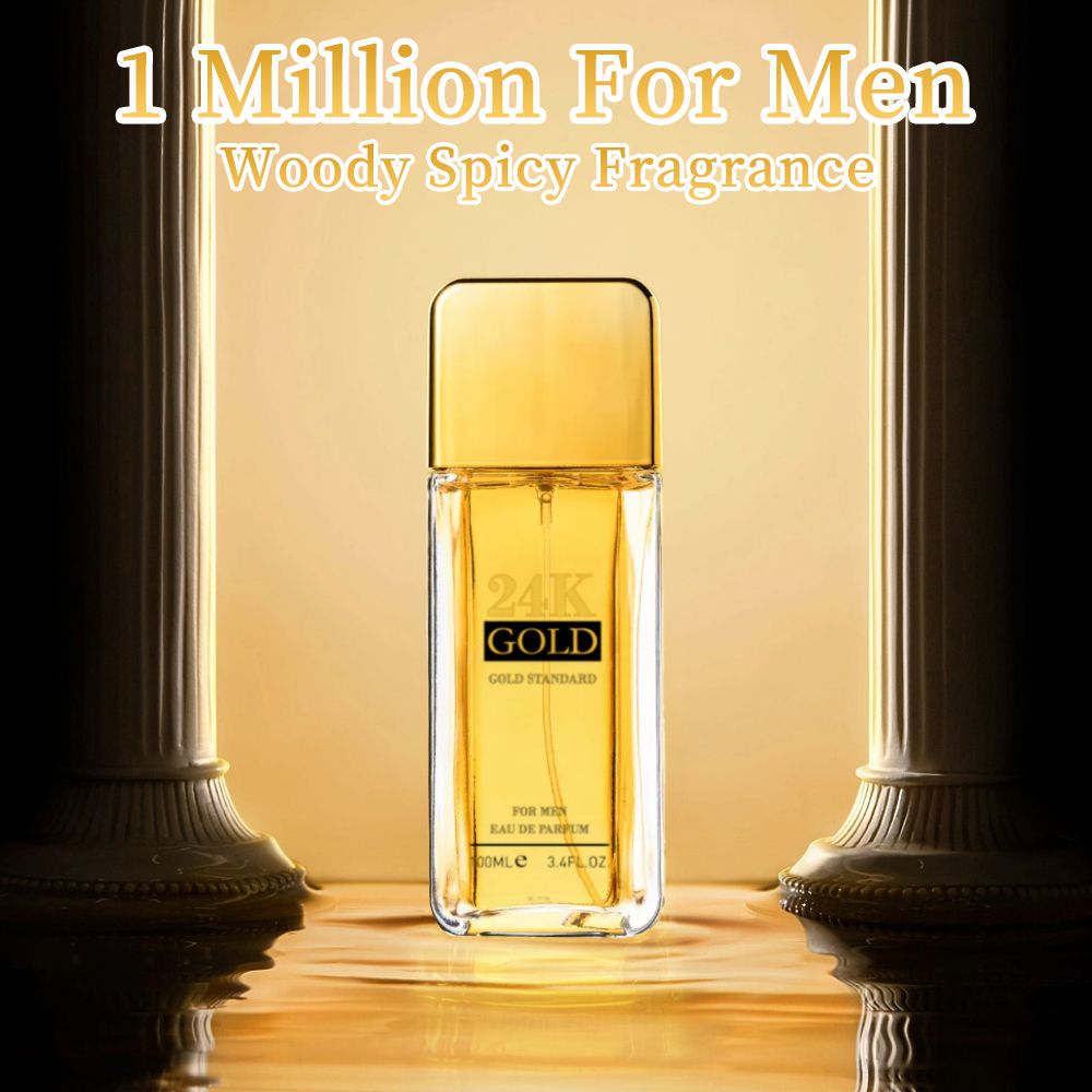 3.4f.0zMen's Eau De Toilette Spray, with Amber & Cinnamon Long-Lasting Perfume, Perfect forDating, Daily Life, Parties, Gift Giving, Notes OfBlood Orange, Grapefruit, Mint