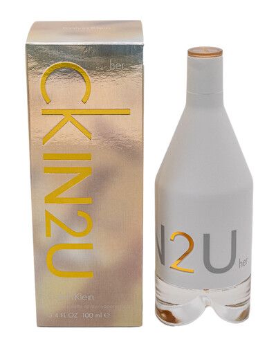 CK IN2U for Her Calvin Klein EDT Perfume for Women 3.4 oz