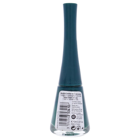 1 Seconde - 41 God Save The Green by Bourjois for Women - 0.3 oz Nail Polish