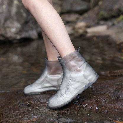 Waterproof Silicone Rain Shoes - Non-Slip, Wear-Resistant, and Perfect for All Ages