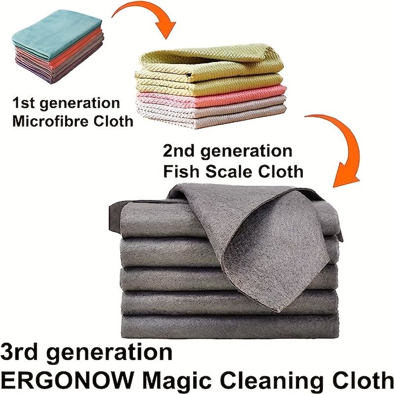 1pc Thickened Magic Cleaning Cloth For Countertop Window Glass, Cleaning Tool For Home Car Boat, Kitchen Accessories
