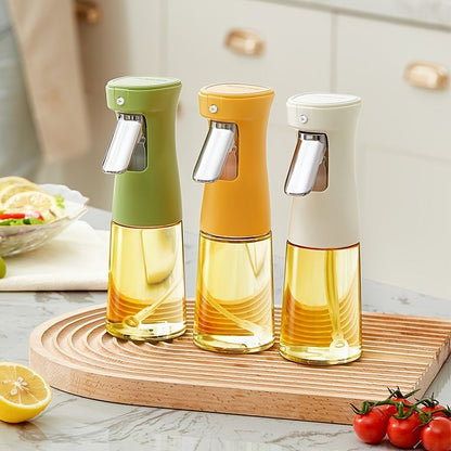 1pc Injector; Olive Oil Sprayer Bottle Spray; Glass Vinaigrette Sprayer Dispenser Bottle For Air Fryer; Cooking; Kitchen; Salad; Bake Frying; Grilling; Frying