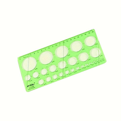 1pc Creative Plastic Transparent Drawing Square Ruler Measuring Tool Learning Stationery Drawing Template