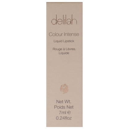 Colour Intense Liquid Lipstick - Flame by Delilah for Women - 0.24 oz Lipstick