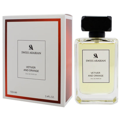 Vetiver and Orange by Swiss Arabian for Women - 3.4 oz EDP Spray