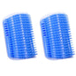 1/2pcs Corner Scrubber Cat Scratcher Massage Brush Scratcher Toy Cat Scratch Board, Wall Corner Cat Brush Pet Groomer Tool Brush Comb Pet Supplies