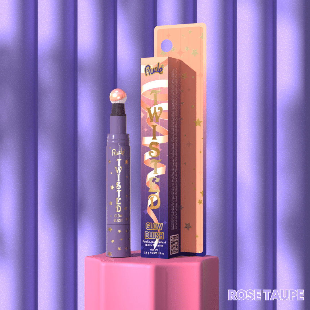 RUDE Twisted Glow Blush