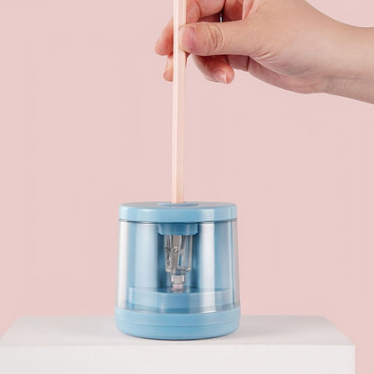 Electric Pencil Sharpener Artist Pencil Sharpener Automatic Classroom Electric Pencil Sharpener For 6-12mm Pencils Teacher (Batteries Not Included)