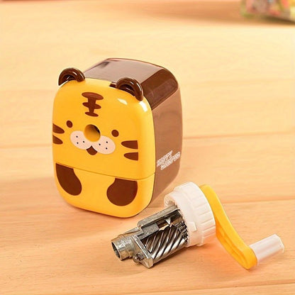 Cute Animal Sharpener: Sharpen Pencils With This Handheld Hand Sharpener!1 Sharpener For A Professional Desktop Look