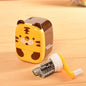 Cute Animal Sharpener: Sharpen Pencils With This Handheld Hand Sharpener!1 Sharpener For A Professional Desktop Look