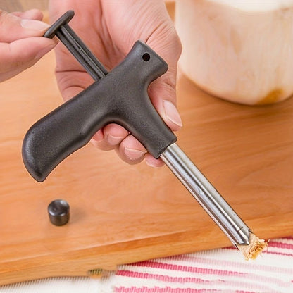 1pc Easy-to-Use Coconut Opener - Perfect for Opening Coconuts and Making Delicious Coconut Milk
