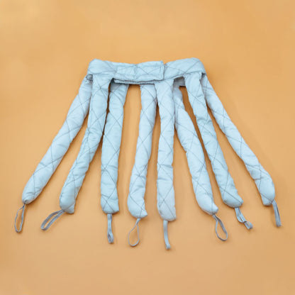 Satin No Heat Curlers for Long Hair - Heatless Curling Rod Headband for Beautiful, Healthy Curls