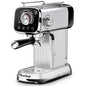 PlumChef Espresso Machine 20 Bar Professional Compact Household Coffee Espresso Maker with Milk Frother Steam Wand Temperature Gauge 34oz Water Tank Low Noise Coffee Machine for Latte Cappuccino