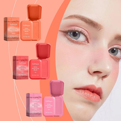 Eelhope Butter Moisturizing Blush Nude Makeup Brightening And Expanding Color Long Lasting Matte Rouge Makeup