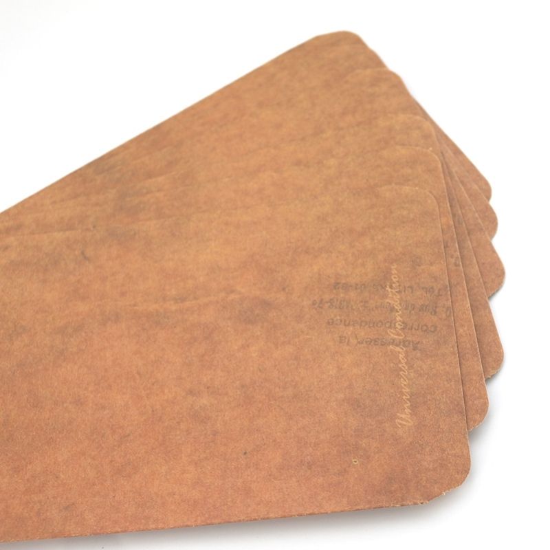 20pcs Retro Distressed Color Fire Paint Kraft Paper Envelope Postcard Storage Bag Paper Bag