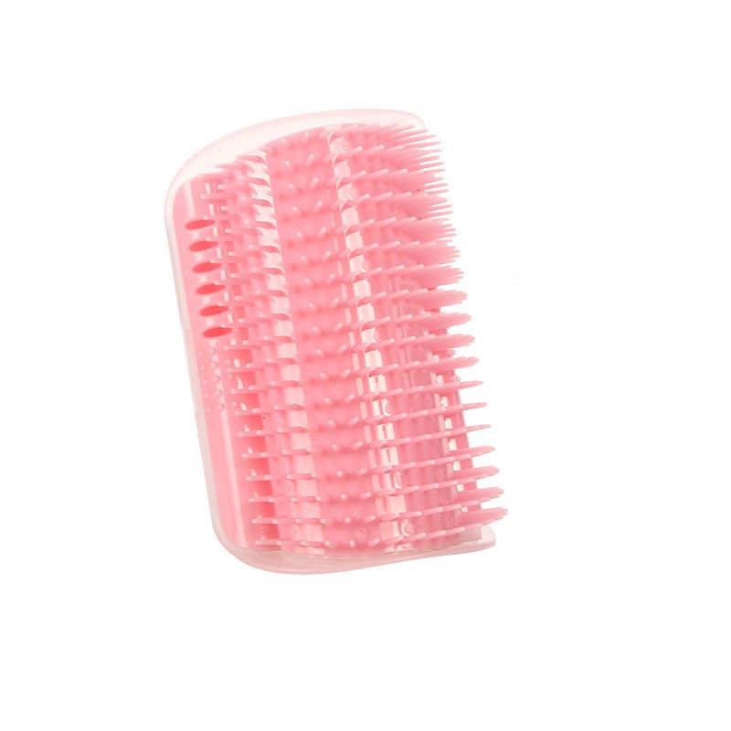 1/2pcs Corner Scrubber Cat Scratcher Massage Brush Scratcher Toy Cat Scratch Board, Wall Corner Cat Brush Pet Groomer Tool Brush Comb Pet Supplies