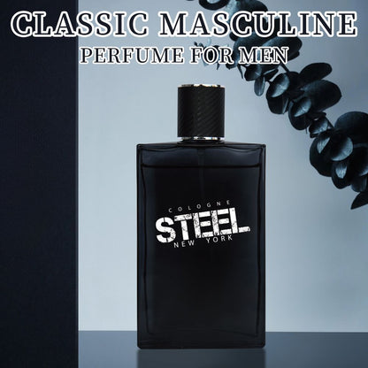 3.4 Fl Oz Men's Eau De Toilette Spray, Long-Lasting Perfume, Notes Of Lemon, Orange, Cardamom Flavor, Perfect For Dating, Daily Life, Parties, Gift Giving