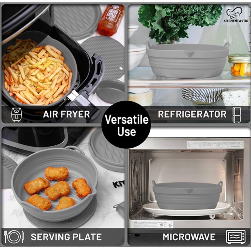 Air Fryer Accessories Reusable Air Fryer Silicone Liners