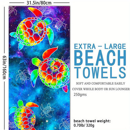 1pc Boho Sandproof Beach Towels, Vacation Beach Accessories, Fast Dry Beach Accessories, For Travel Swim Pool Yoga Camping, Bathroom Accessories