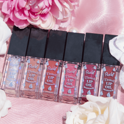 RUDE Lip Oil Massage Tinted & Plumping Lip Oil
