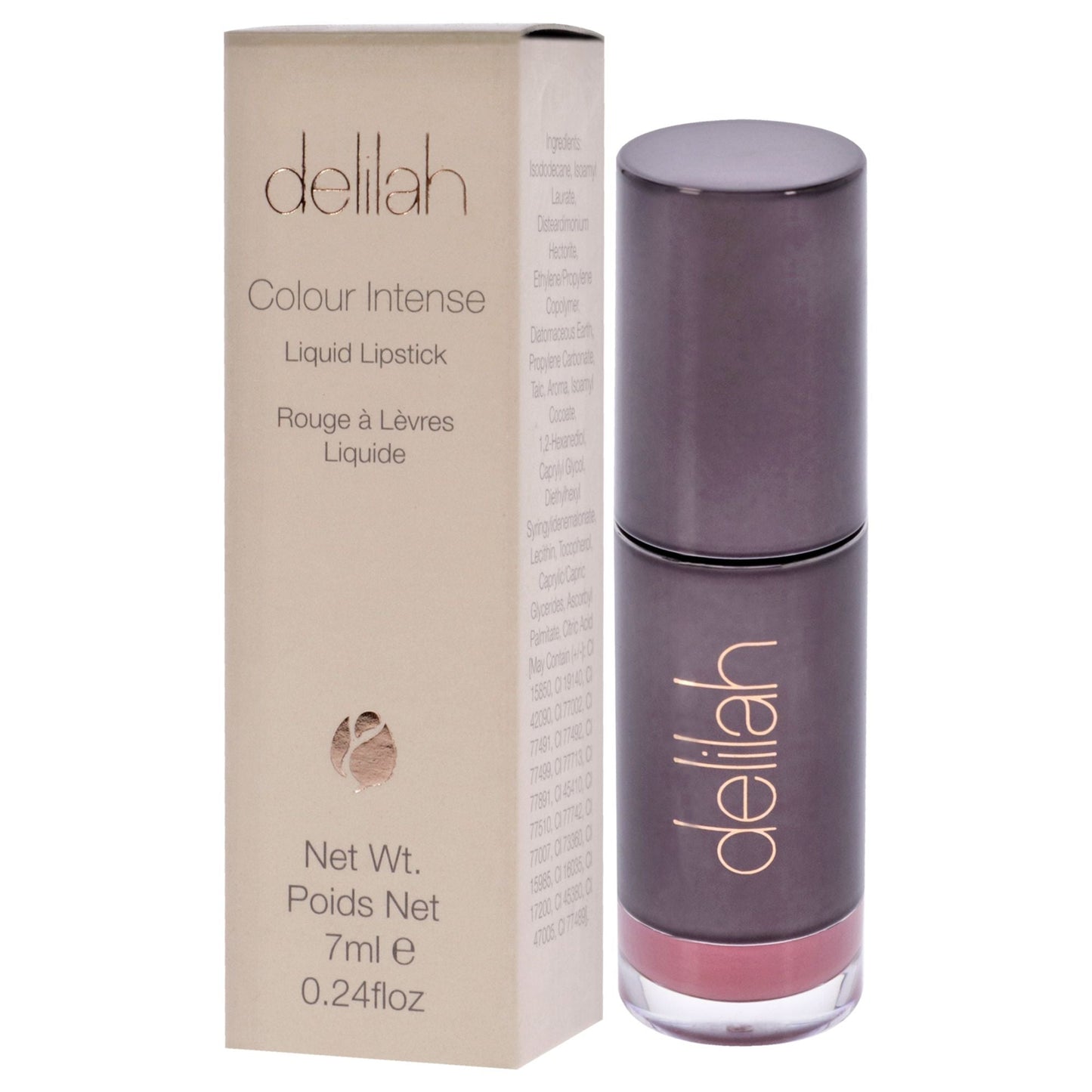 Colour Intense Liquid Lipstick - Blossom by Delilah for Women - 0.24 oz Lipstick