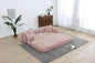 Foldable Sofa Bed, 77.9'' Folding Floor Couch, Compressed Convertable Sleeper Sofa, Memory Foam Couch with Pillow Back Support Armrest, 4-in-1 Futon Sofa Bed for Living Room, Army green