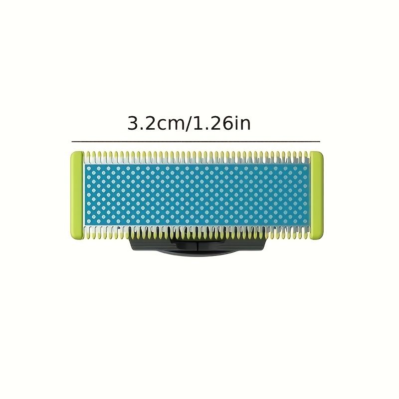 2pcs Replacement Blades Heads For Philips Norelco One Blade, Guide Comb Guards Electric Trimmer Shaver 14-length Adjustable Replacement Kit For QP2520 QP2530 QP2630 QP2620