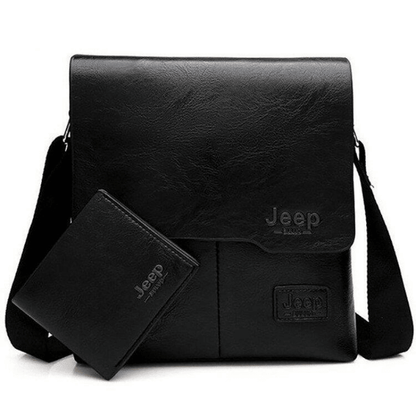 New Vertical Casual Briefcase Men's Business Document Bag Messenger Bag Shoulder Bag Card Bag Wallet