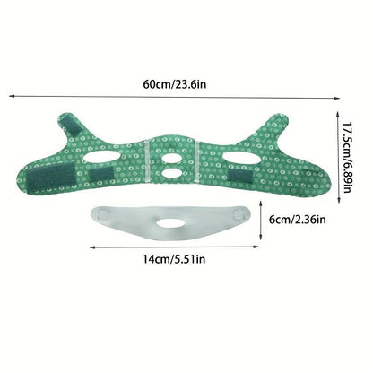 Rejuvenate Your Face Instantly: Reusable Facial Lifting Belt For Double Chin & Shaggy Skin