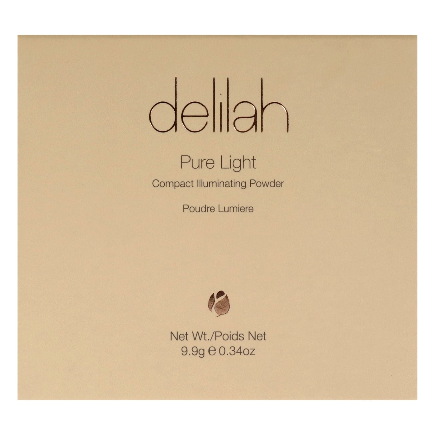 Pure Light Compact Illuminating Powder- Lustre by Delilah for Women - 0.34 oz Powder