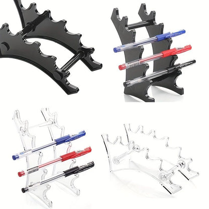 Pencil Pen Makeup Brush Eyebrow Acrylic Display Rack Organizer Holder