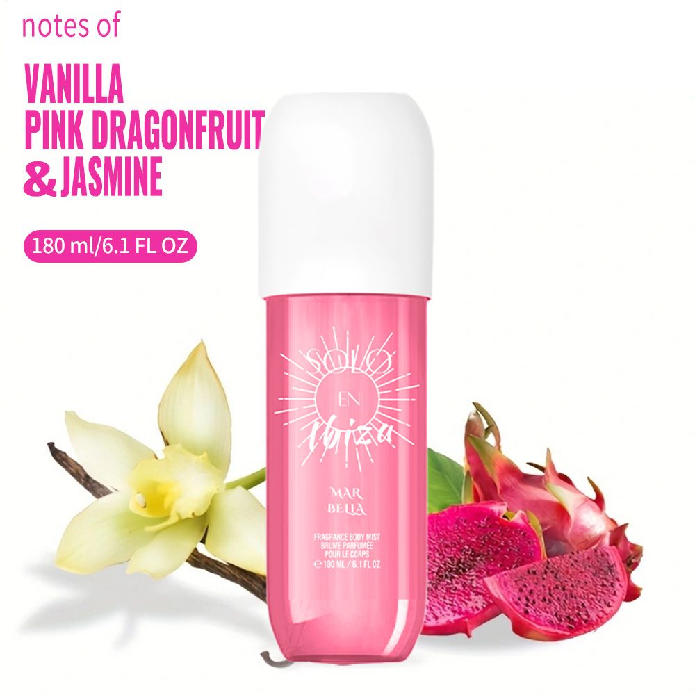 [SOLO EN IBIZA Mist] 4pcs Set SOLO EN IBIZA6.1fl.oz Long-Lasting Hair & Body Fragrance Misfor Women Perfect for Dating, Parties and GiftGiving