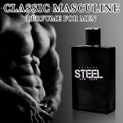 3.4 Fl Oz Men's Eau De Toilette Spray, Long-Lasting Perfume, Notes Of Lemon, Orange, Cardamom Flavor, Perfect For Dating, Daily Life, Parties, Gift Giving