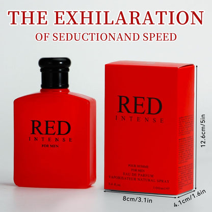 3.4 Oz Men's Eau DE Toilette Spray - Men's Cologne-woody & Spicy Masculine Scent - with Cranberry,litalian Lemon And Grapefruit - Medium intensity Perfume,Valentings's Day And Other Festivals