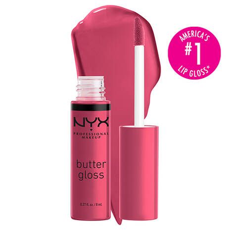 NYX Moisturizing Sweet Butter Lip Gloss 0.23 Oz