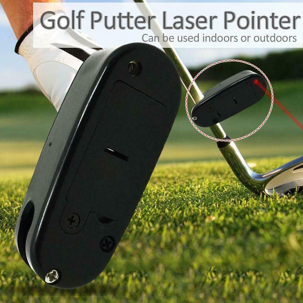 1pc Portable Golf Putter Laser Pointer, Golf Training Corrector Improve Aid Tools, Golf Accessories