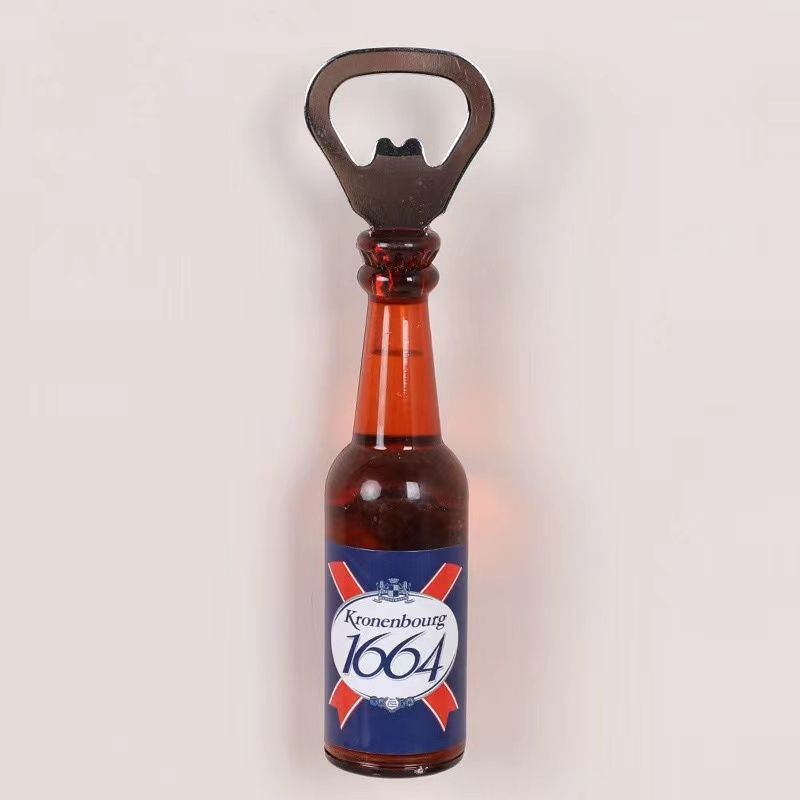 1pc Magnetic Beer Bottle Opener - Perfect Housewarming, Birthday, and Men's Gift - Easy to Use and Stylish