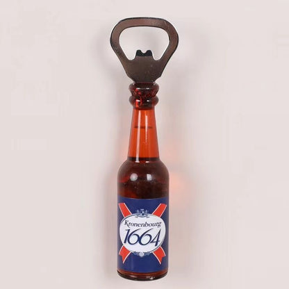 1pc Magnetic Beer Bottle Opener - Perfect Housewarming, Birthday, and Men's Gift - Easy to Use and Stylish