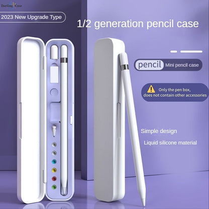1Pc Case For Apple Pencil Protective Case Storage Box For IPad First Second Generation Pencil