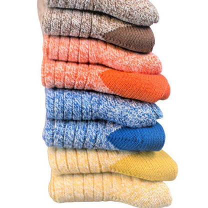 Women's Crew Socks for Hiking, Biking, Camping in Cotton