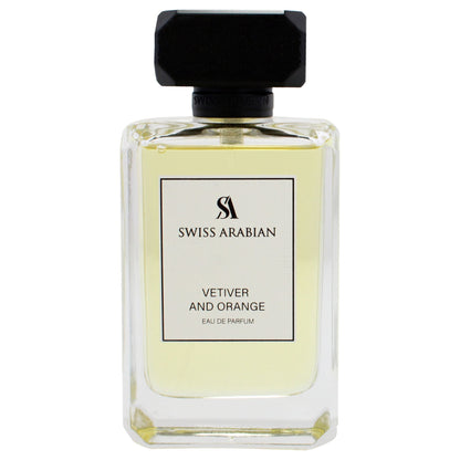 Vetiver and Orange by Swiss Arabian for Women - 3.4 oz EDP Spray