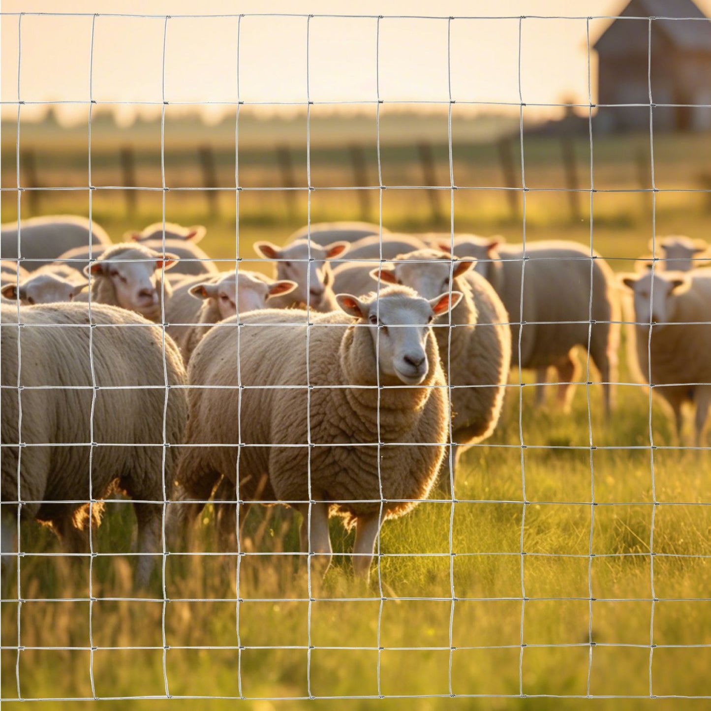 5x164 ft Advanced Weave Farm Enclosures Long-Lasting and Secure Galvanized Farm Fence