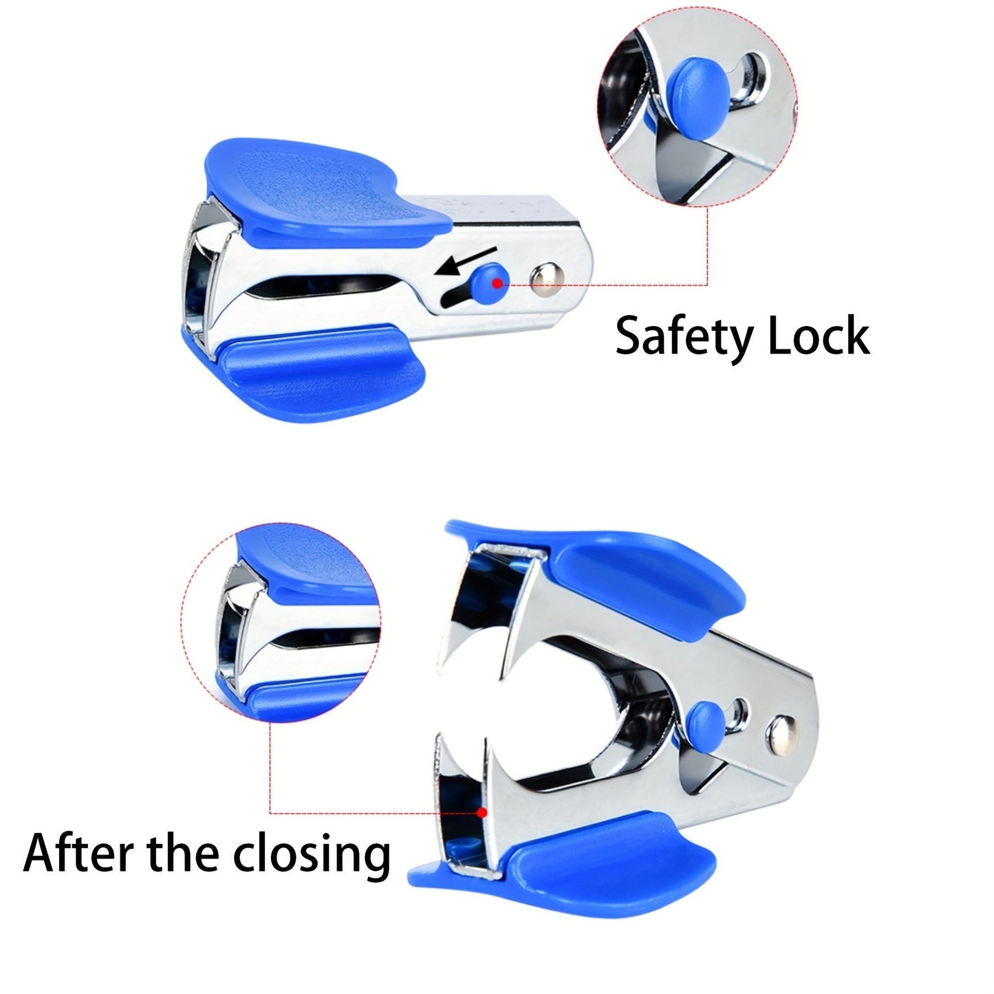 Eagle Staple Remover, Professional Staples Puller Removal Tool With Lock For School Office Home