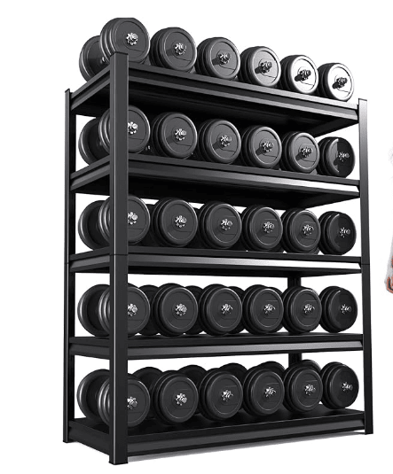 72" H Garage Shelving Unit, Garage Storage Shelves 2500LBS Heavy Duty Shelving, Adjustable 5 Tier Metal Shelving Utility Shelf, Storage Rack for Industrial, Warehouse, Basement (16" D*36" W*72" H)